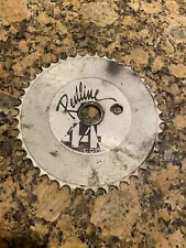 Vintage 80’s Old School BMX Redline Original 44T Sprocket Race Freestyle HTF