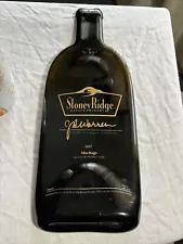 Decorative Flattened wine bottle