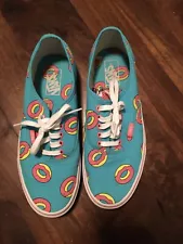 VANS X ODD FUTURE Authentic (OF DONUT) SCUBA BLUE Size 8.5 Mens