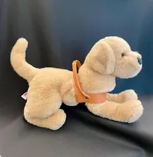 Nice! 11" GUIDE DOG PLUSH IN HARNESS Stuffed Dog for Blind Lab Seeing Eye Dog