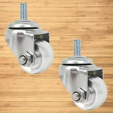 Replacement Aluminum Racing Jack Caster Wheels for 3 Ton Floor Jacks (2 Pc Set)