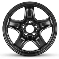 New Wheel For 2007-2008 Chevrolet Cobalt 16 Inch Black Steel Rim