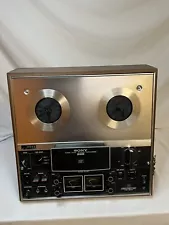 Sony TC-377 Reel to Reel Tape TapeCorder Recorder Tested Works perfect