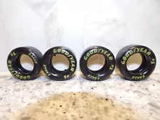 Goodyear Racing Eagle Tires Yellow Letter (Nascar) 1/ 18TH Scale Set Of 4 Tires