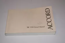 1998 HONDA ACCORD SEDAN OWNERS MANUAL GUIDE BOOK OEM