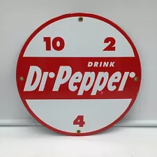 Dr. Pepper Porcelain Sign For Home Office Shop Den Garage Decor