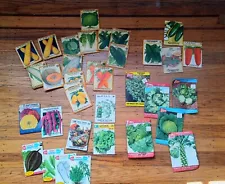 Vintage Seed Packets Vegetable Lot 35x