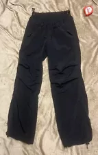 Flawless Solid Black Love Tree Stretchy Regular Size Small Lightweight Pants