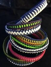 Best Paracord Dog Collars, handmade in the USA, Heavy Duty,All Sizes, All Styles