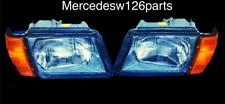 MERCEDES C126 SEC COUPE 380SEC 500SEC 560SEC BOSCH EURO HEADLIGHTS