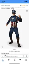 Mens' Captain America Muscle Suit - Halloween Costume - With Mask