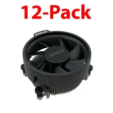 (LOT of 12) AMD Wraith Stealth Socket AM4 CPU Cooling Fan Heatsink Coolers (NIB)