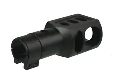 Clamp On Aluminum Muzzle Brake For 12GA Mossberg 500, 500A