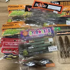 Bass Fishing Worm 17 Pack