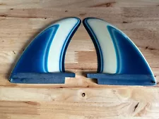 Vintage Twin Fins Rainbow Fin Company Surfboard Fin