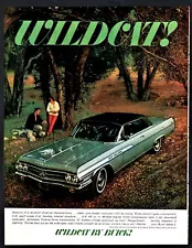 1963 BUICK Wildcat 2-door Sport Coupe Silver with black vinyl roof Car Photo AD