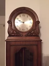 Antique German Grandfather Clock