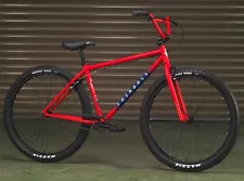 2023 FAIRDALE BMX TAJ 27.5" BICYCLE MATTE FIRE ENGINE RED SE CULT