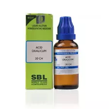 SBL Homeopathy Acid Oxalicum (30 ML / 100 ML) (Select Potency)