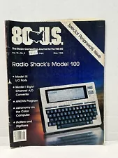 80 US The Basic Computing Journal for the TRS-80 Vol VI No. 5 May 1983 Model 100