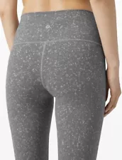 Lululemon Wunder Under High Rise Tight Spray 25” Women’s 6 Asphalt Grey Luxtreme