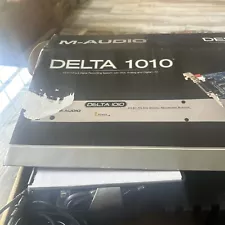 M-Audio Delta 1010-PCI 24/96 Digital Recording System WITH PCI CARD Read