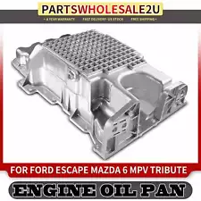 New Engine Oil Pan For Ford Escape 2001 2002 2003 2004 2005 2006 V6 3.0L