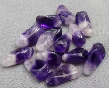 Bags of Chevron Amethyst tumbled nuggets - Mineral Specimens/Gemstones for Sale