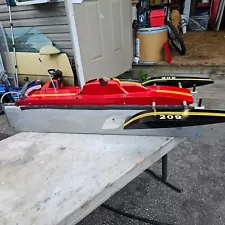 Radio control boat hull nitro gas or elc