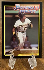 1992 Topps McDonald's Baseball's Best Barry Bonds Card #12 Pittsburgh Pirates