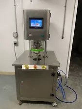 Semi Automatic Canning Machine, Can Sealer, 7 Cans/Min, 2"-8" height, 2"-6" dia