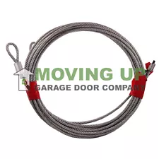 Pair of Cables for 7' Garage Door Torsion Springs High Quality 7X19