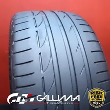 1 (One) Tire Bridgestone Potenza S001 255/35R19 255/35/19 96Y No Patch AO #81633