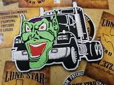 EMBROIDERED GREEN GOBLIN MAXIMUM OVERDRIVE MOVIE PATCH (Please Read Ad)