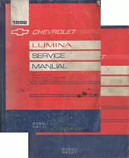 1992 Chevrolet Lumina ~ Original Factory Service Manual ~ ST 379-92-1 & -2