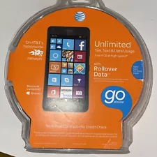 AT&T Microsoft Lumia 640 4G LTE Windows Smartphone Black AT&T Go Phone NEW