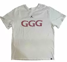 Jordan Triple G "GGG" Gennady Golovkin T-shirt Size XL