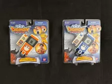 NEW English Digimon Data Squad Orange Digivice Data Link DNA Chip #20346 2007