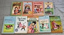 COMPLETE SET (1-9) LITTLE HOUSE ON THE PRAIRIE BOOKS by LAURA INGALLS WILDER