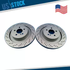 For Mercedes Benz E63 Amgs C63 Cls63 Amg Rear Brake Rotors US Stock Hot Sales