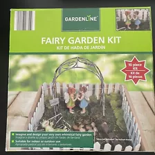 GARDENLINE FAIRY 10 PC FAIRY Garden Kit New