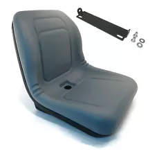 Gray High Back Seat fits Scag Z-Cat Zero-Turn Mowers SZC36A-19KAI, SZC42A-19KAI