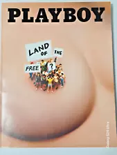 Playboy Magazine Winter 2019 Issue 65Th Anniversary Issue Land Of The Free?