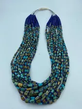 Beautiful Natural Afghanistan Turquoise X Lapis Lazuli mix designs Whole Sale,.