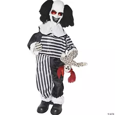 Creepy Clown W Stand ( decor decoration accessory prop )