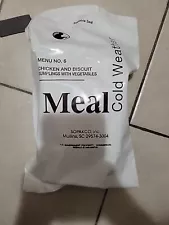 MRE Meal Cold Weather 6 Chicken And Biscuit Dumplings