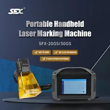 US Special Deal SFX 20W Portable Handheld Laser Engraver Plug-in Mark Logo Text