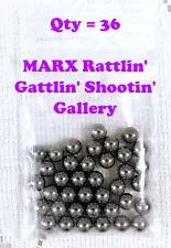 Ammo / Ammunition (36) for MARX Rattlin' Gattlin' Shooting Gallery / Arcade