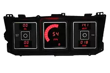 1973-1979 Ford Truck Digital Dash Panel Red LED Gauges Lifetime Warranty