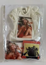 New ListingNRFP Ken/Barbie/Integrity Homme Farrah Fawcett Tee for Boy Size Dolls 2 Pillows